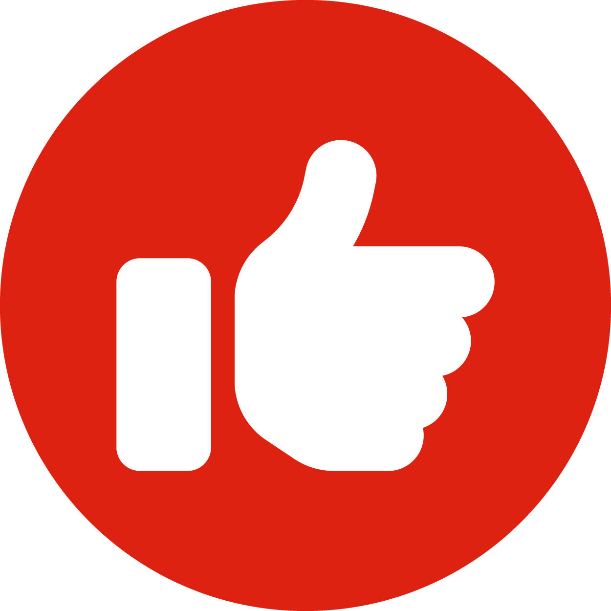 A thumbs up icon